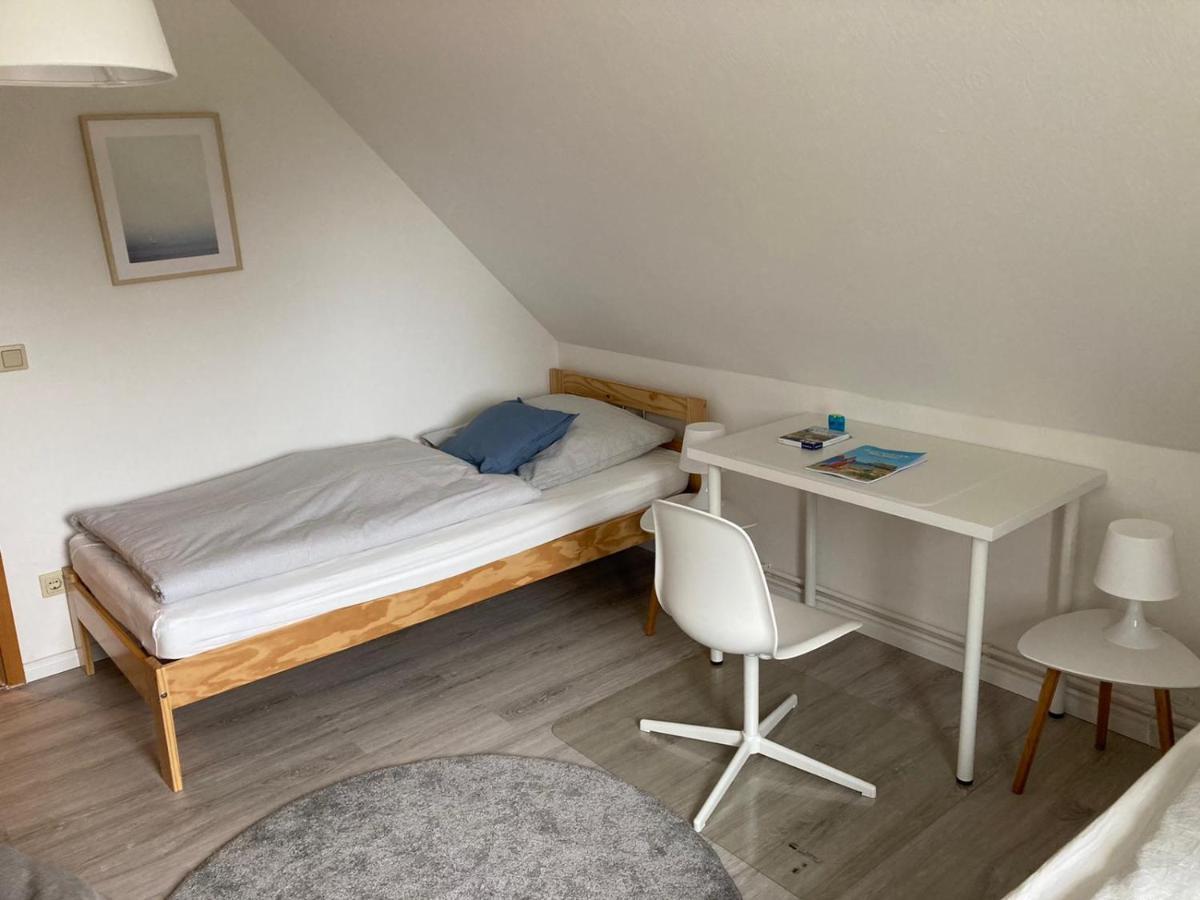 Ferienhaus Tidenkieker Nordstrand Bagian luar foto