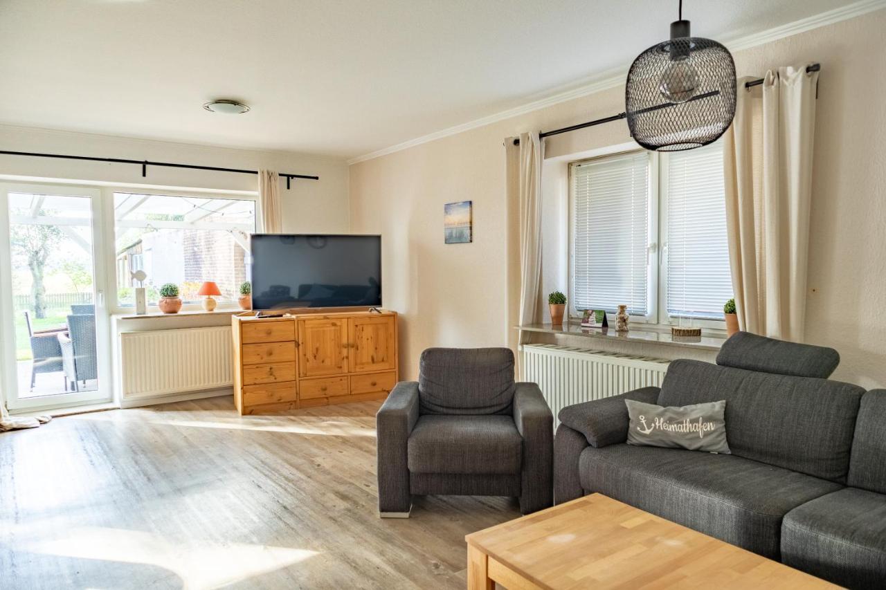 Ferienhaus Tidenkieker Nordstrand Bagian luar foto
