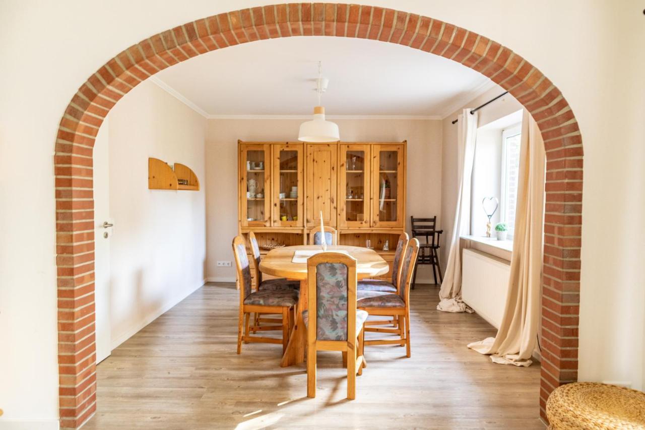Ferienhaus Tidenkieker Nordstrand Bagian luar foto