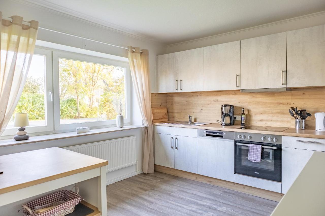 Ferienhaus Tidenkieker Nordstrand Bagian luar foto